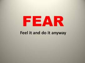 fear